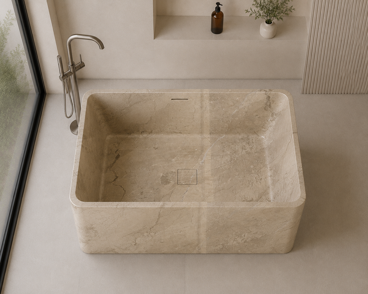 Monterra Stone Bath - View 2