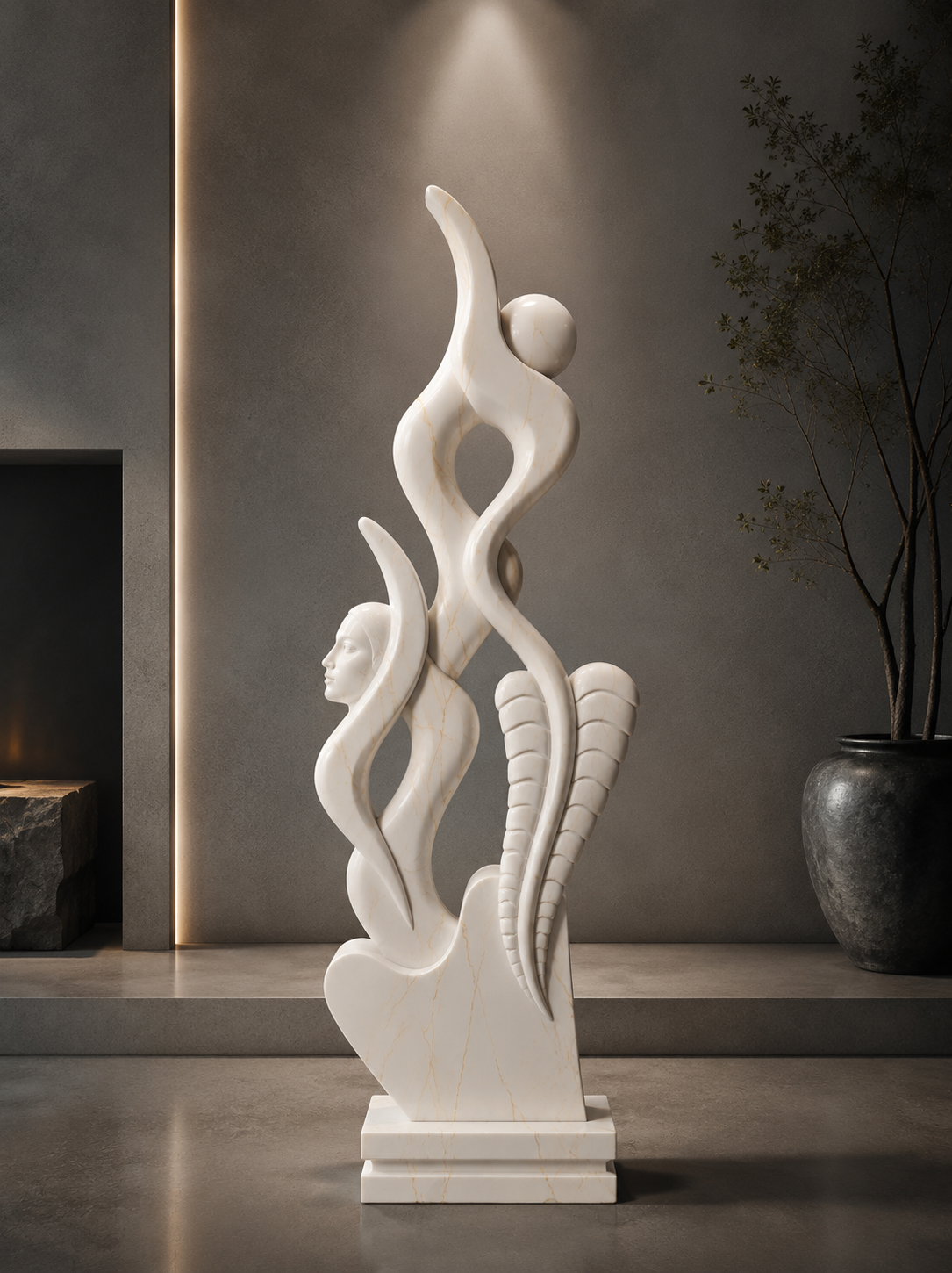 Terra Essence Sculpture - View 1