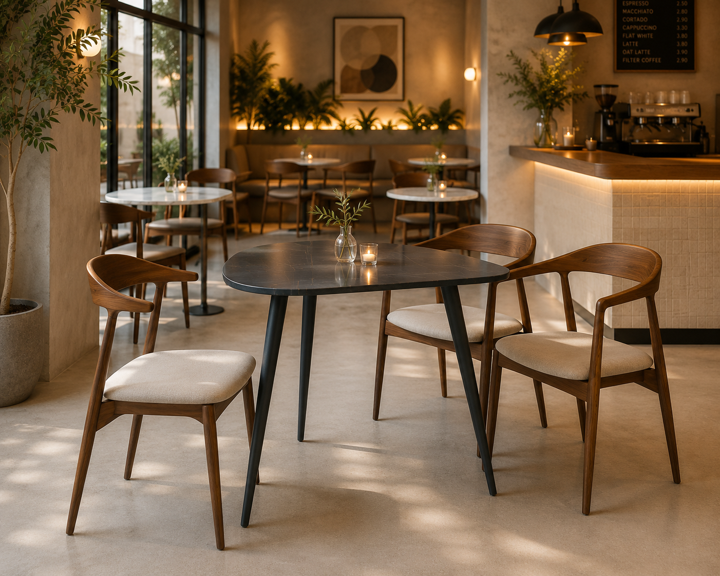 Novara Triangle Table - Marquino Classico