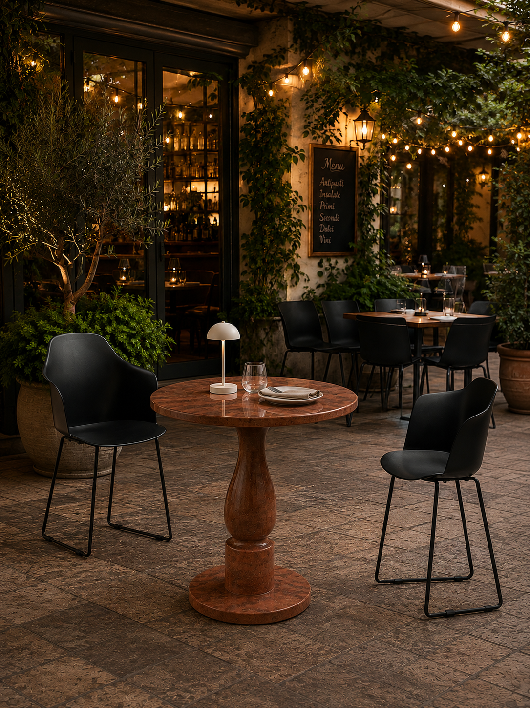 Milano Bistro Table - Desert Crown