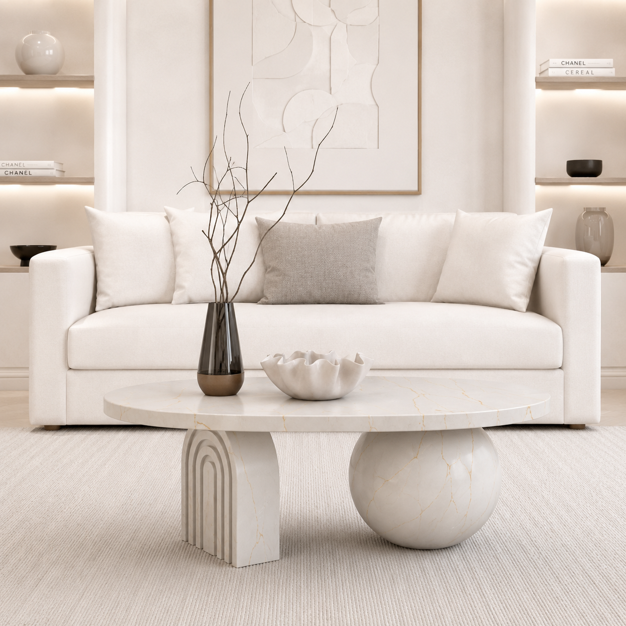 Terra Orb Coffee Table - View 1