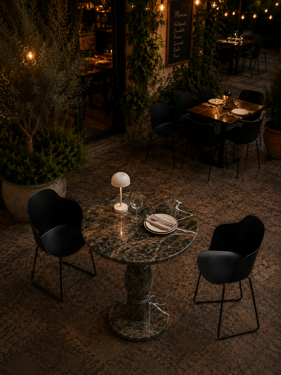 Milano Bistro Table - View 2