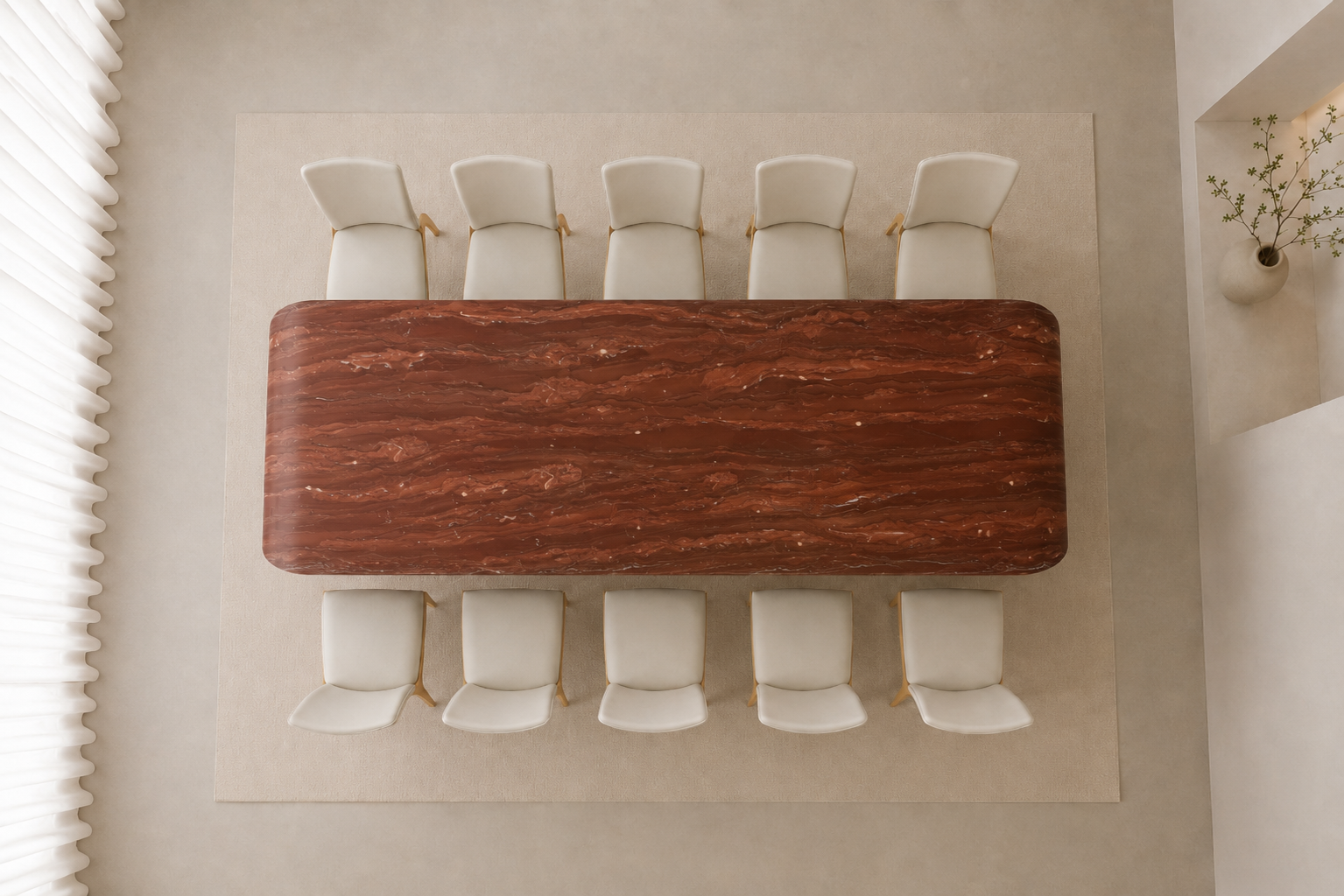 Sculptora Wave Table - View 2