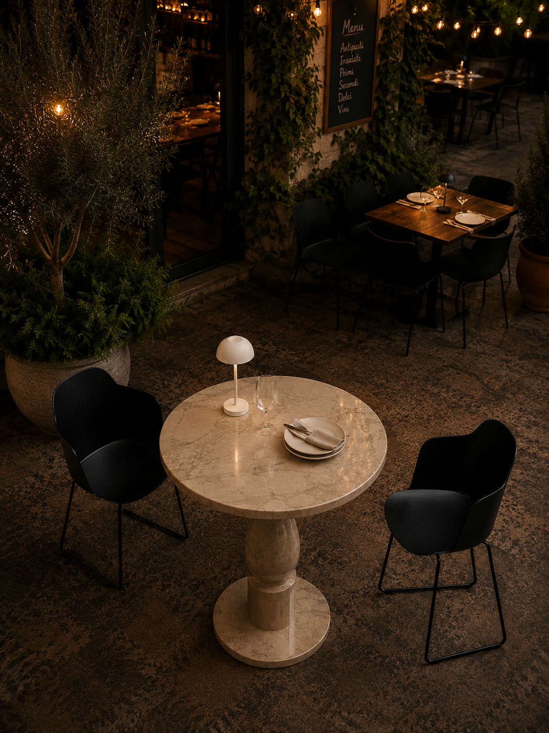 Milano Bistro Table - View 2