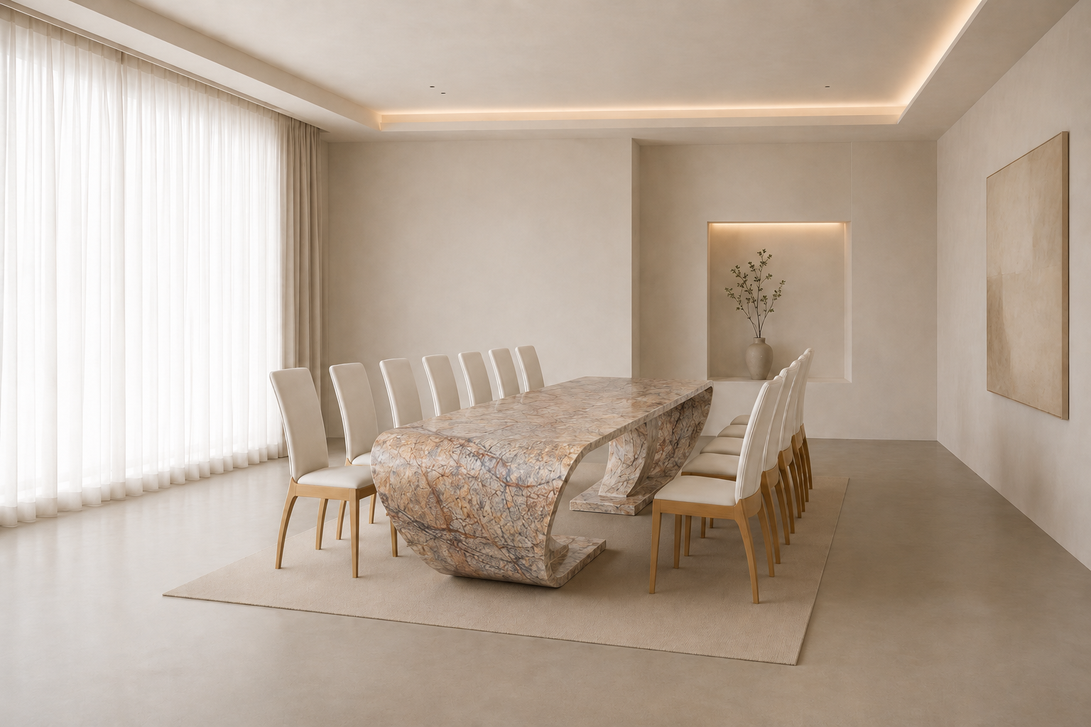 Sculptora Wave Table - View 1