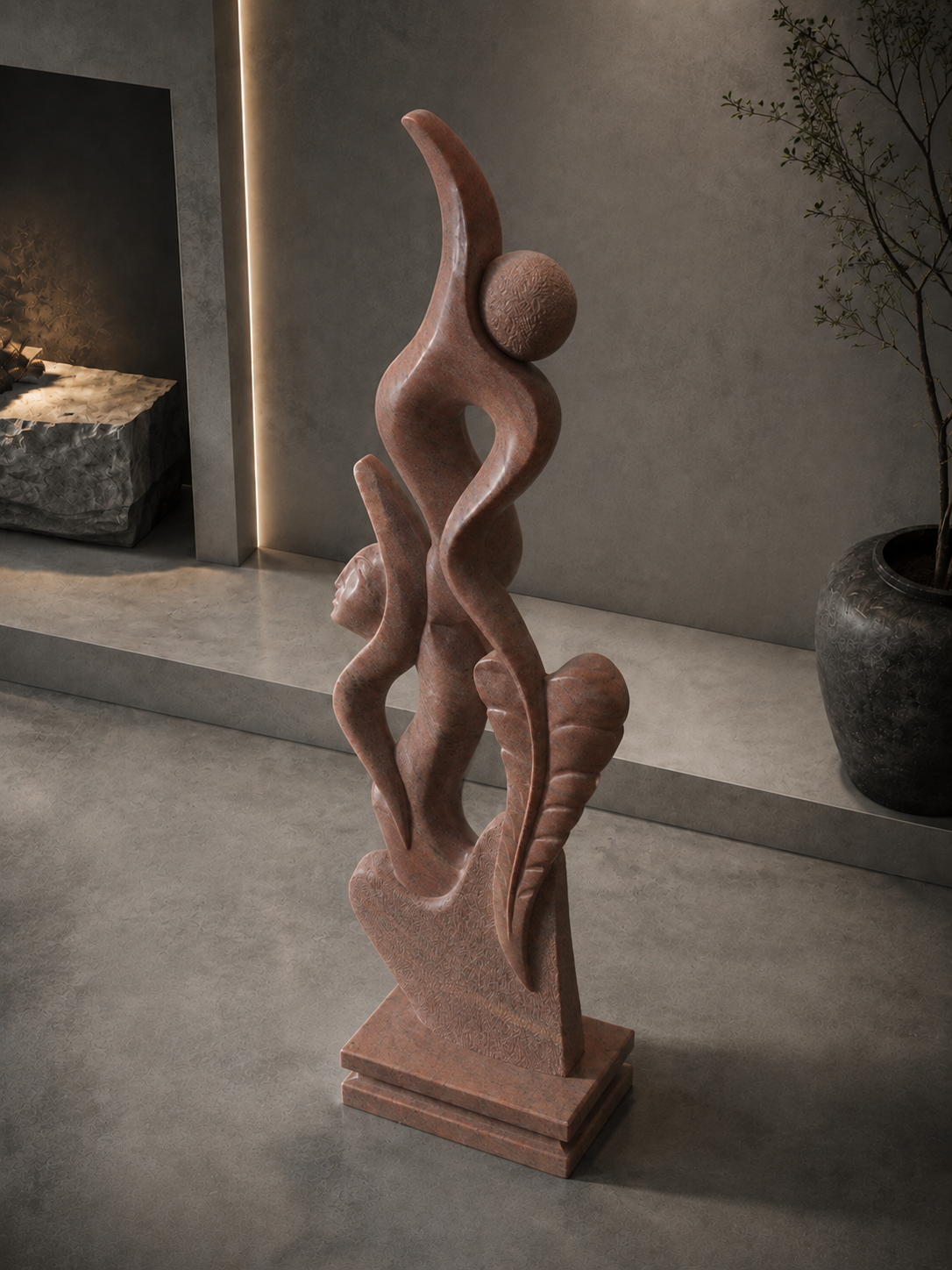 Terra Essence Sculpture - View 2