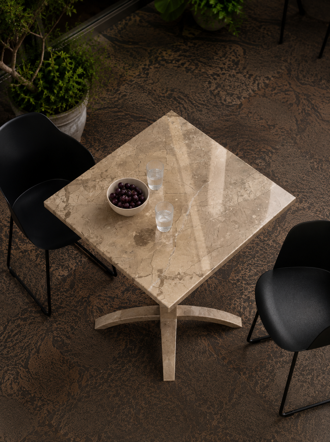 Lucentis Bistro Table - View 2