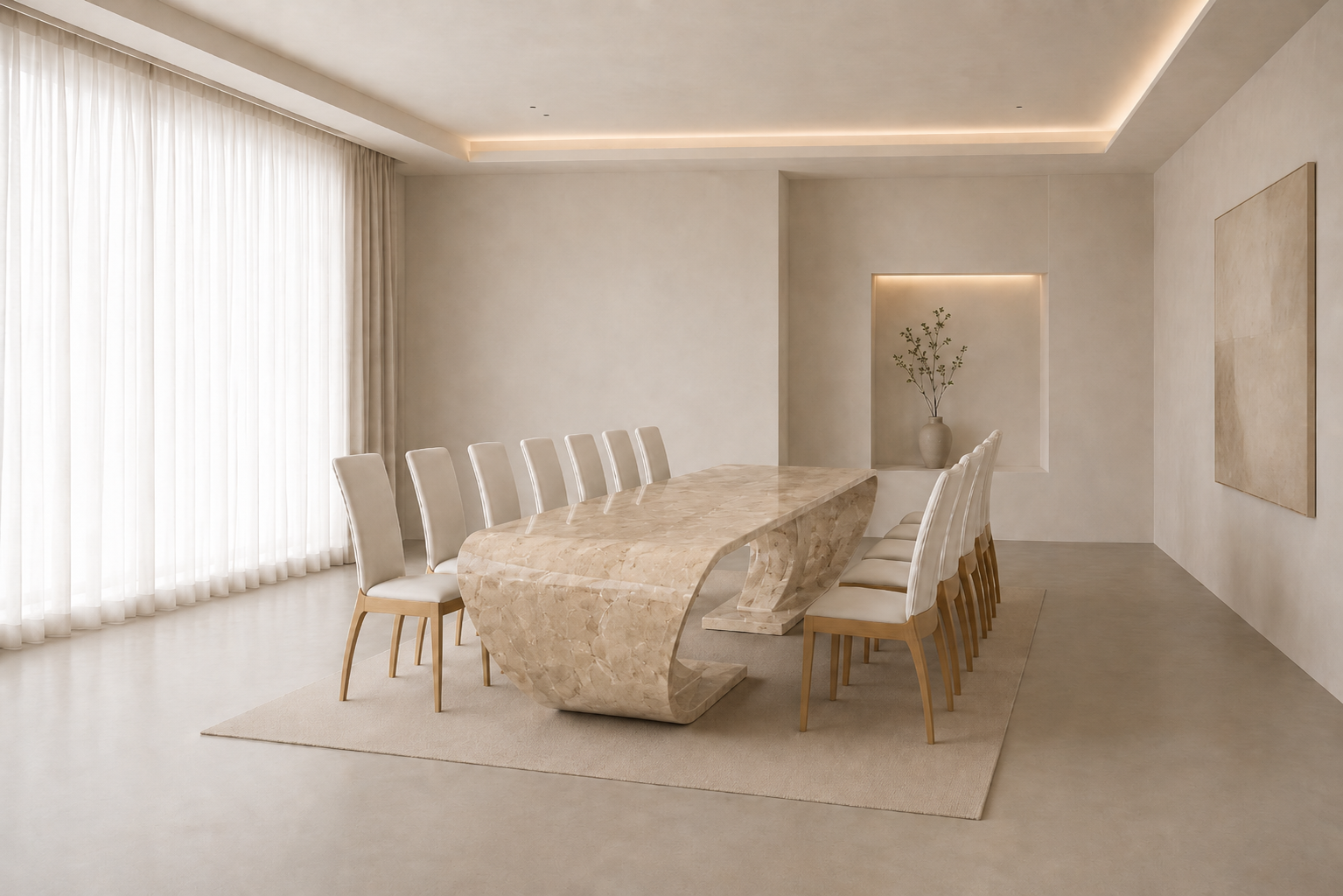 Sculptora Wave Table - View 2