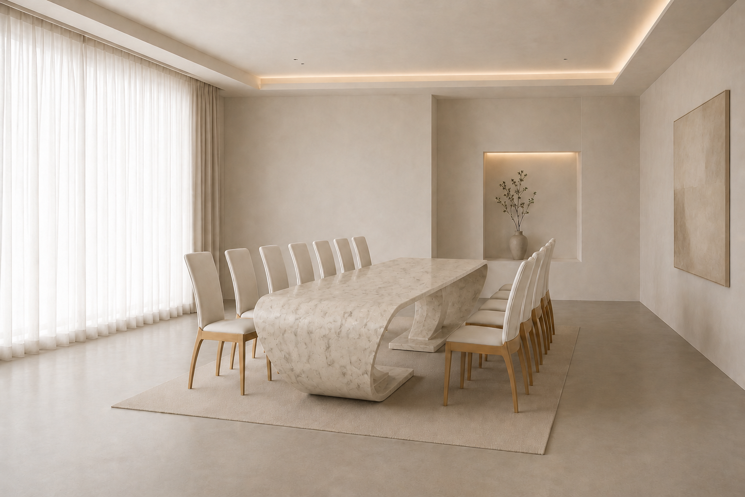 Sculptora Wave Table - View 1