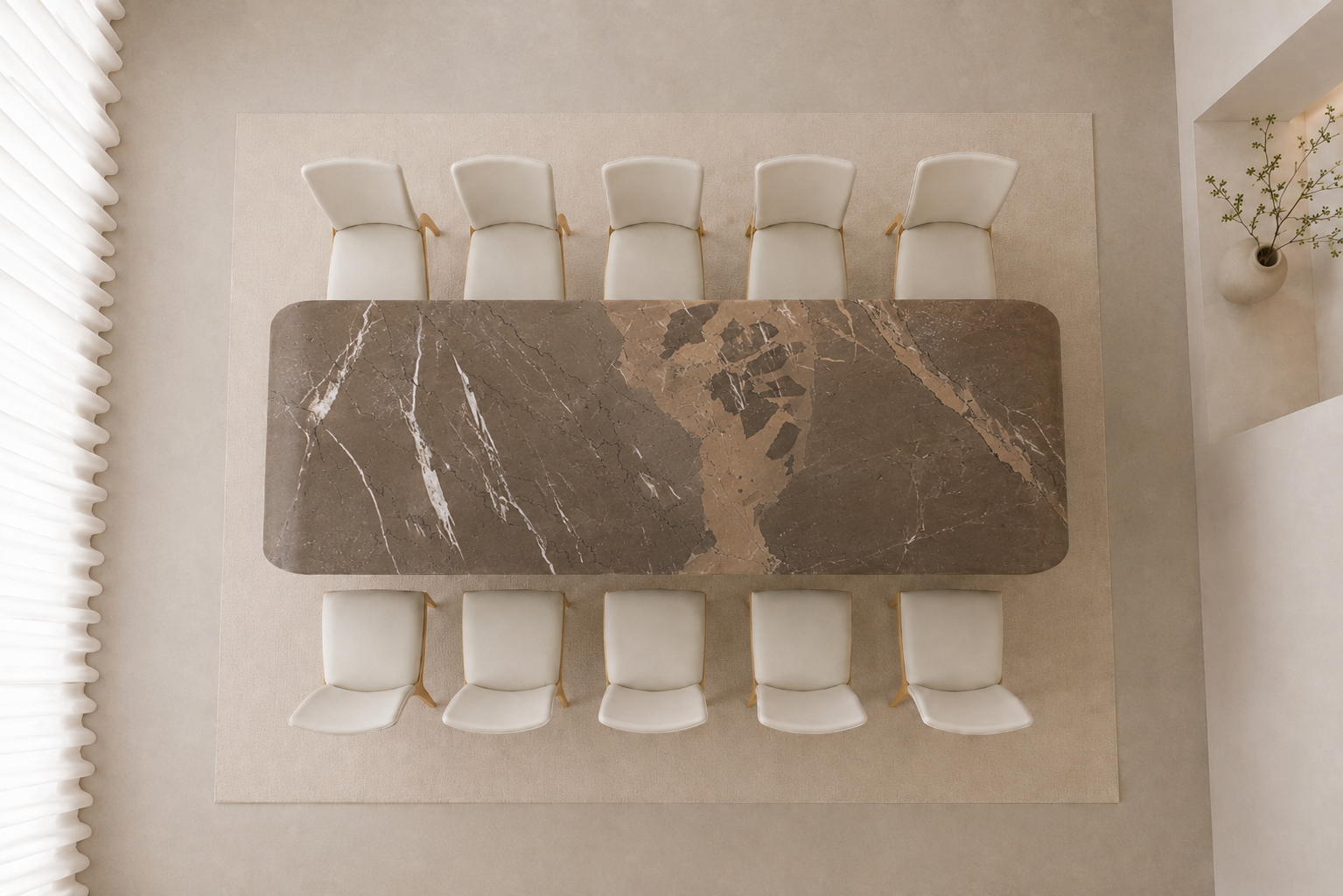 Sculptora Wave Table - View 2