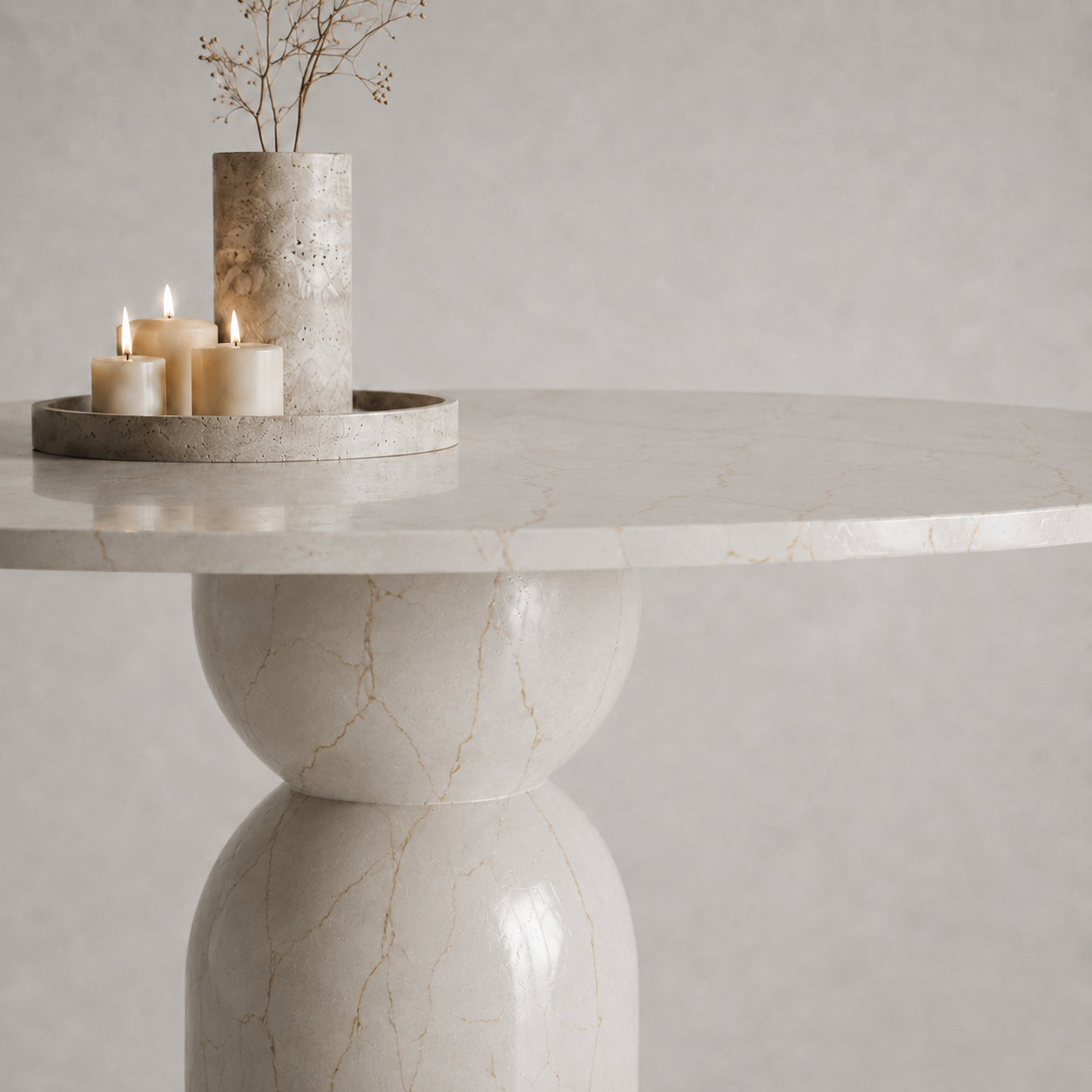 Orbis Coffee Table - Botticino Oro