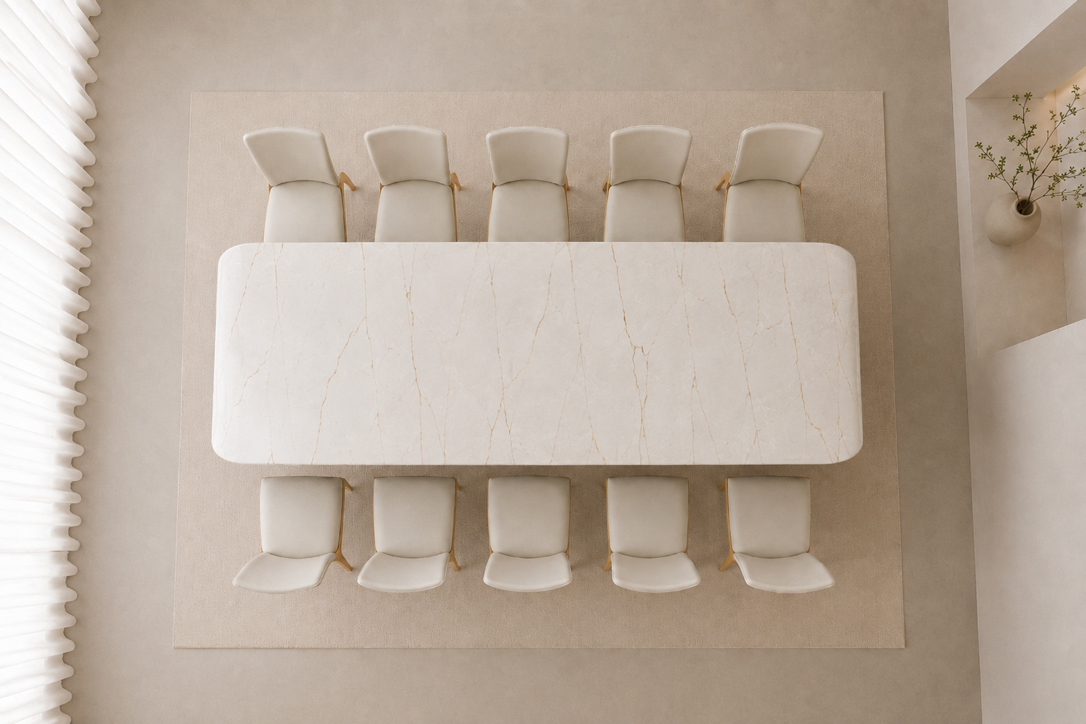 Sculptora Wave Table - View 2
