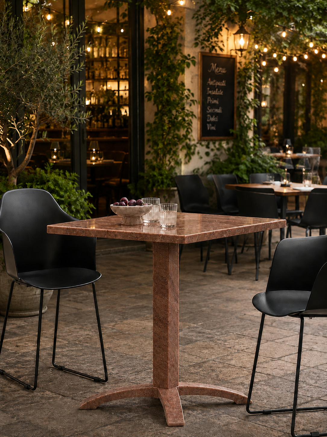 Lucentis Bistro Table - Desert Crown