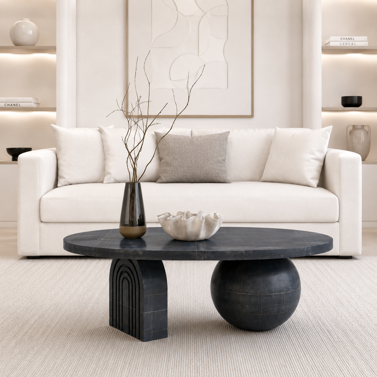 Terra Orb Coffee Table - Marquino Classico