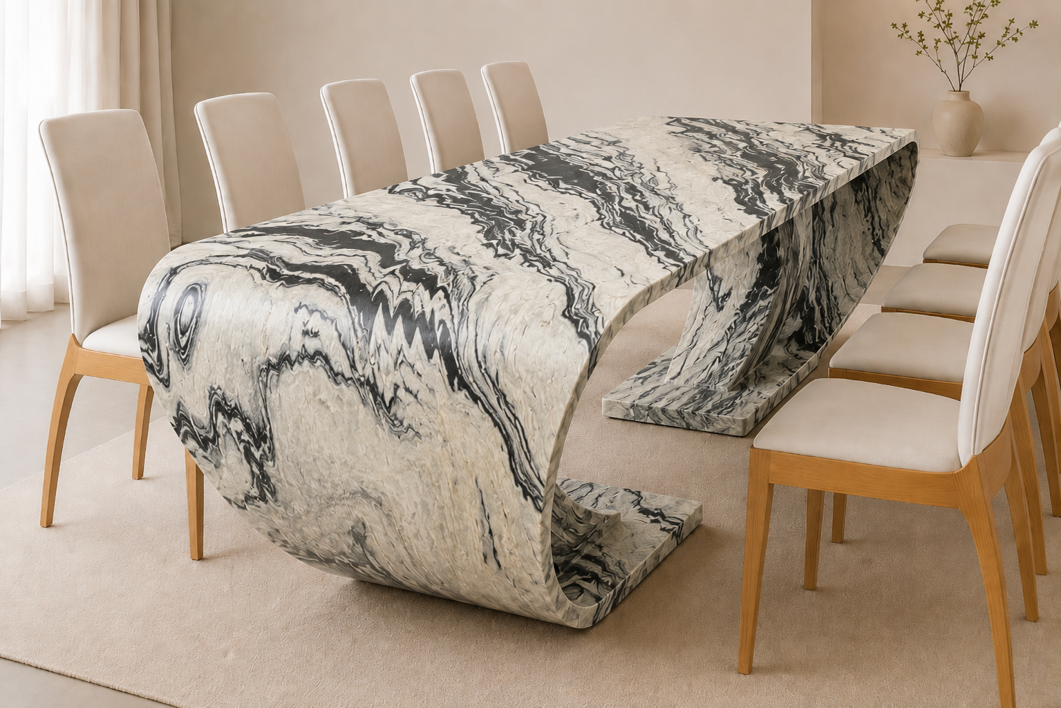 Sculptora Wave Table - View 3