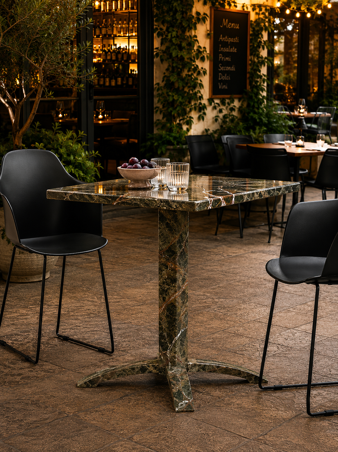 Lucentis Bistro Table - Bidasaro green