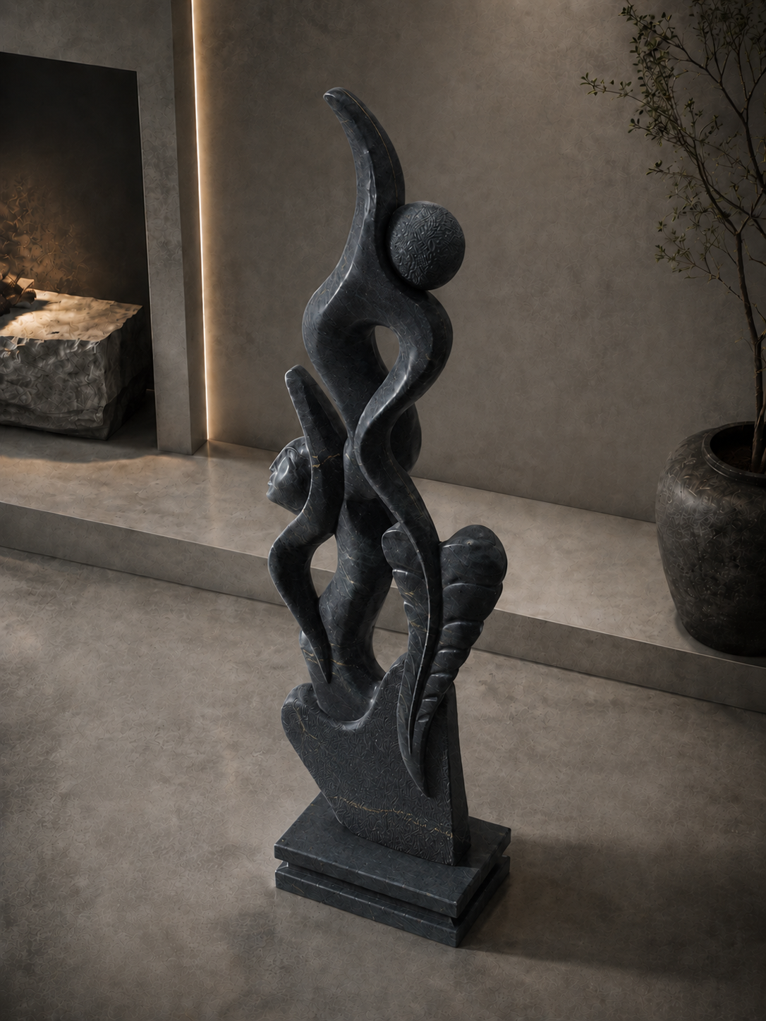 Terra Essence Sculpture - View 2