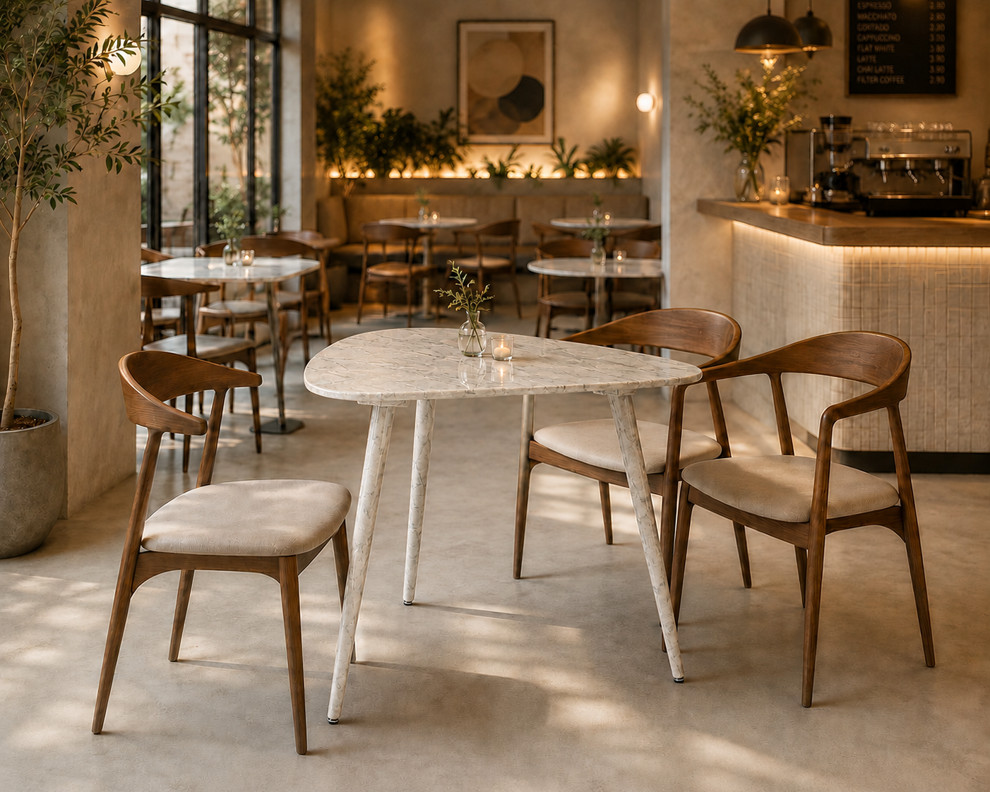 Novara Triangle Table - View 1