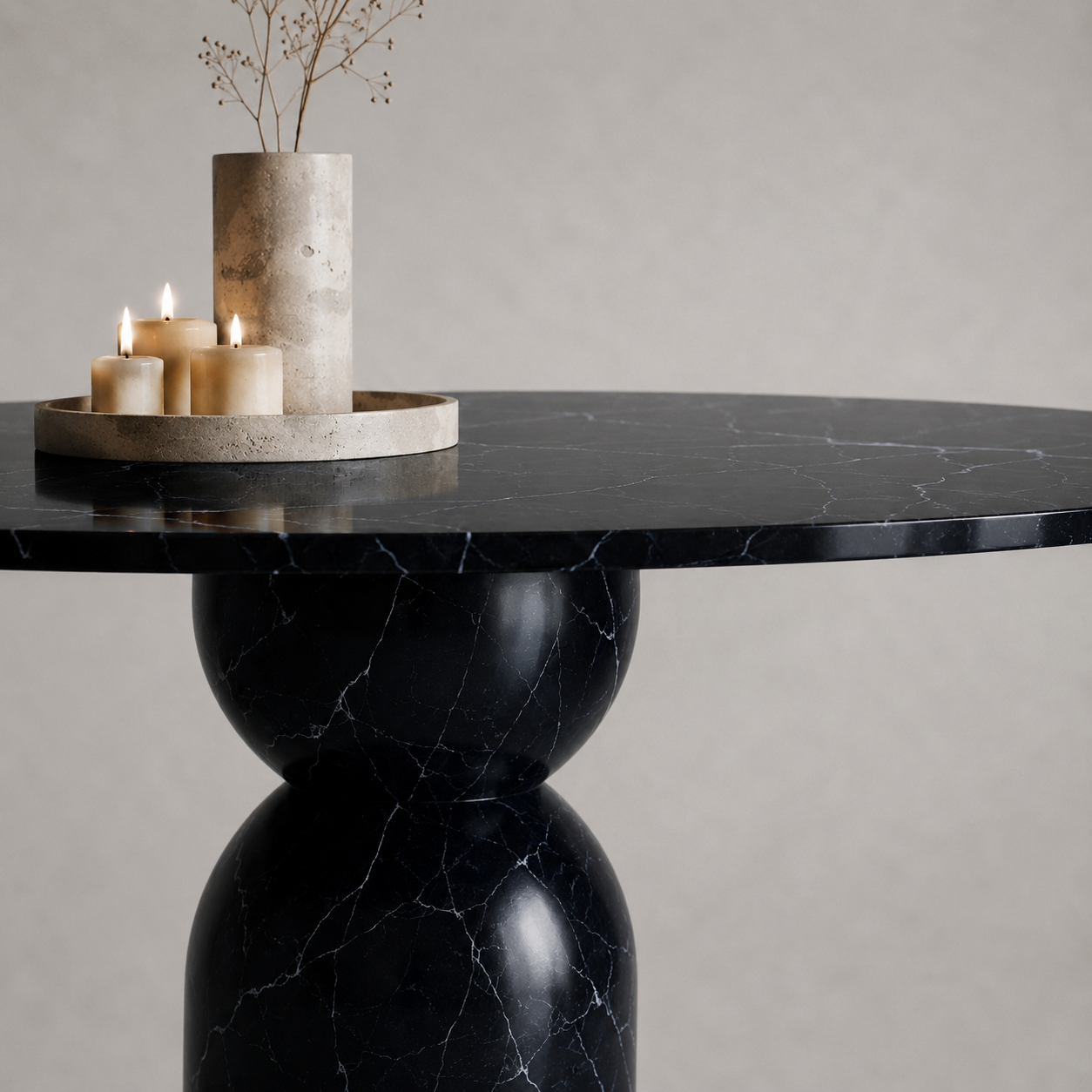 Orbis Coffee Table - Nero Imperia