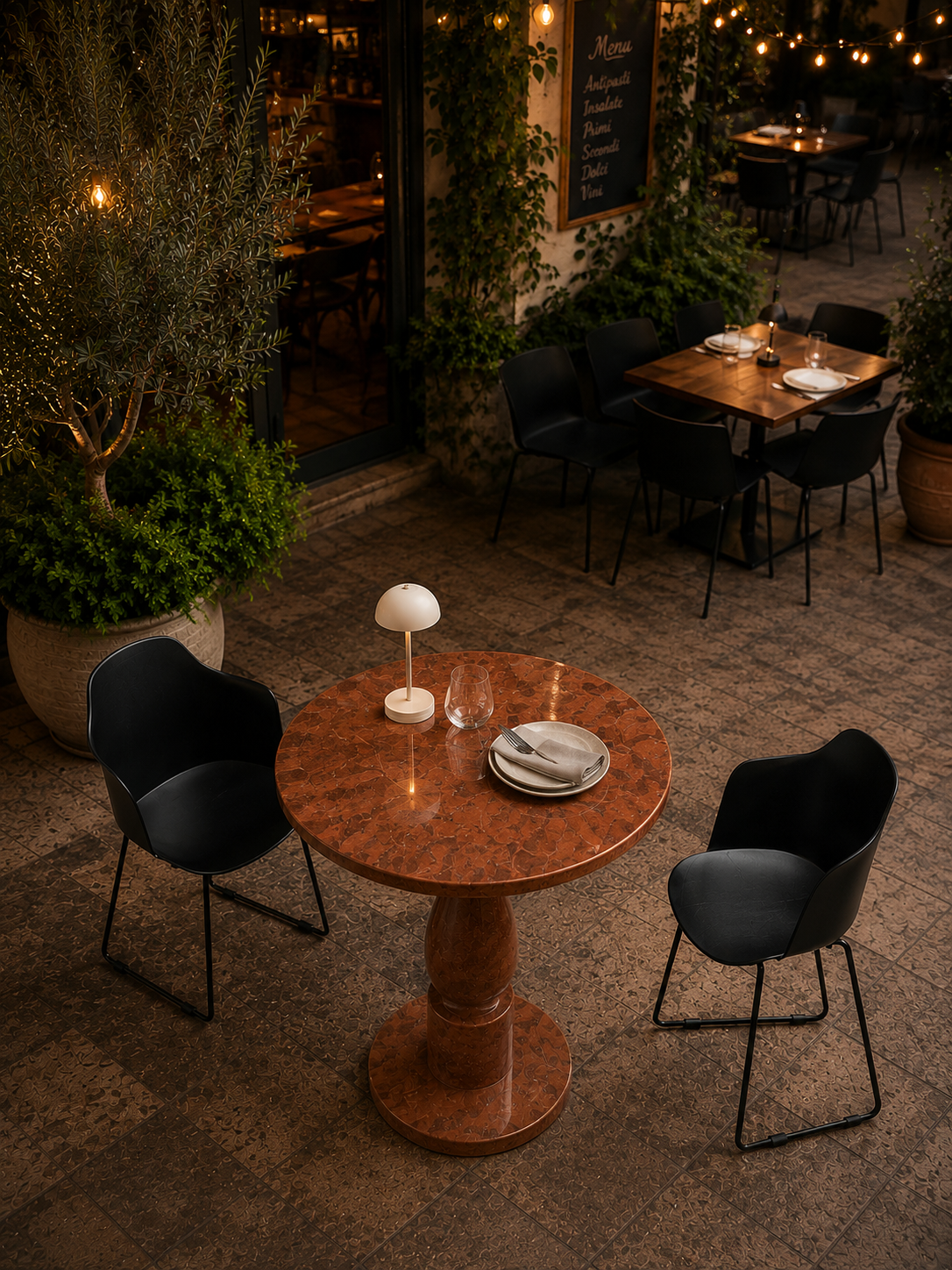 Milano Bistro Table - View 2