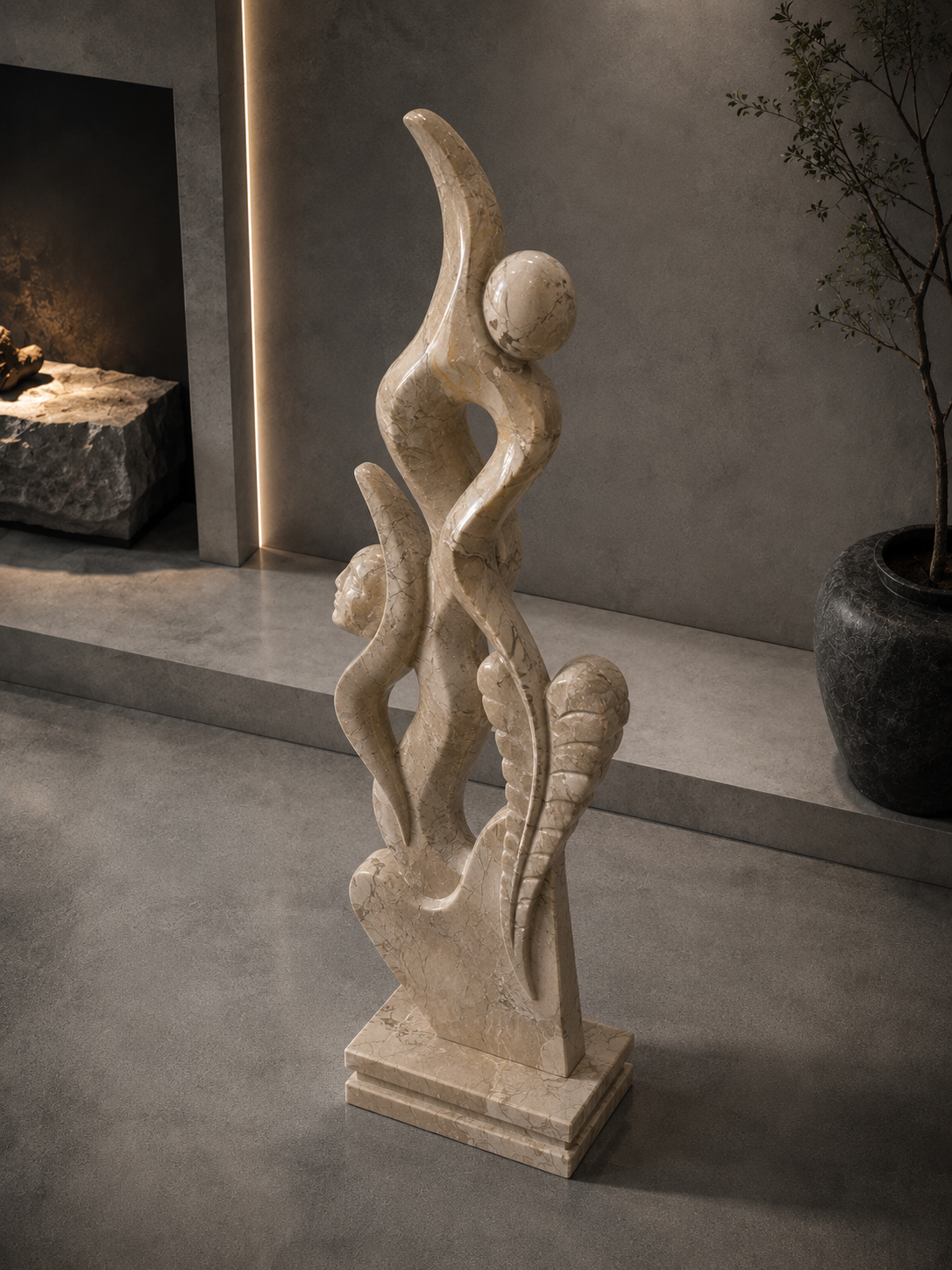 Terra Essence Sculpture - View 2