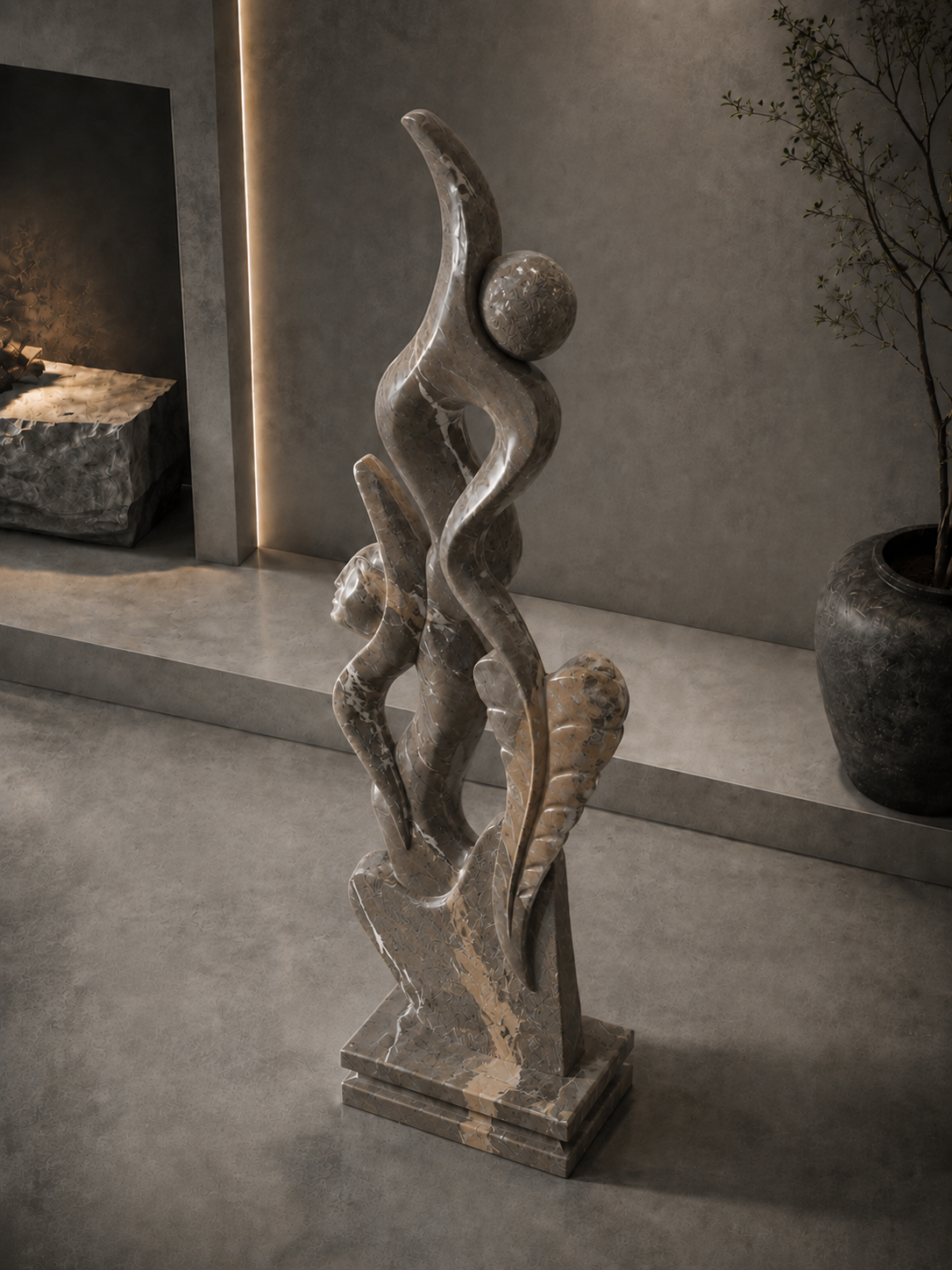Terra Essence Sculpture - View 2