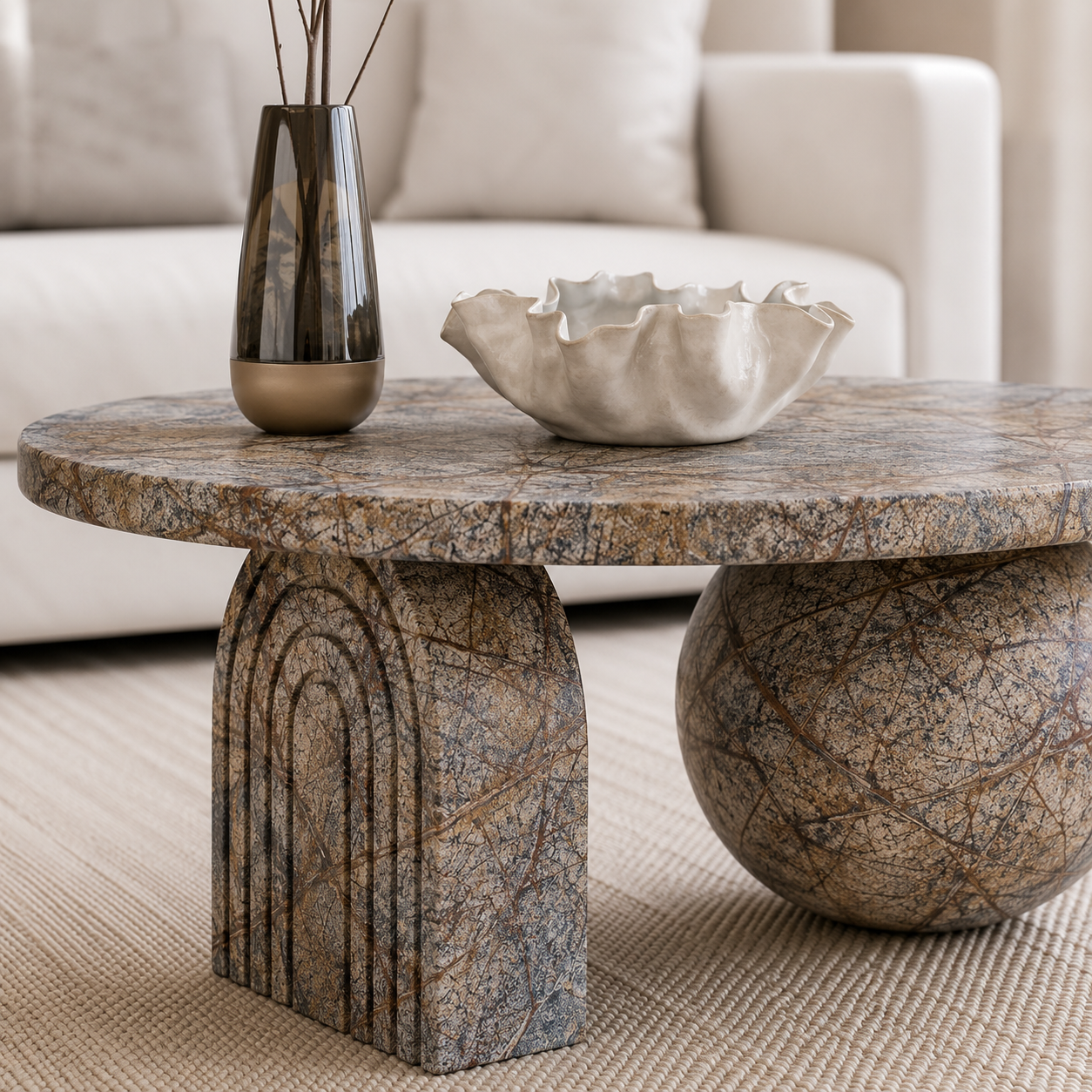 Terra Orb Coffee Table - View 3