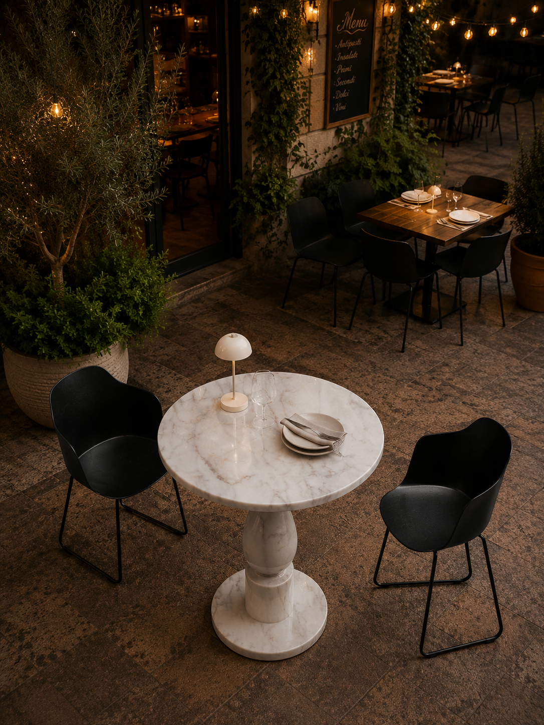 Milano Bistro Table - View 2