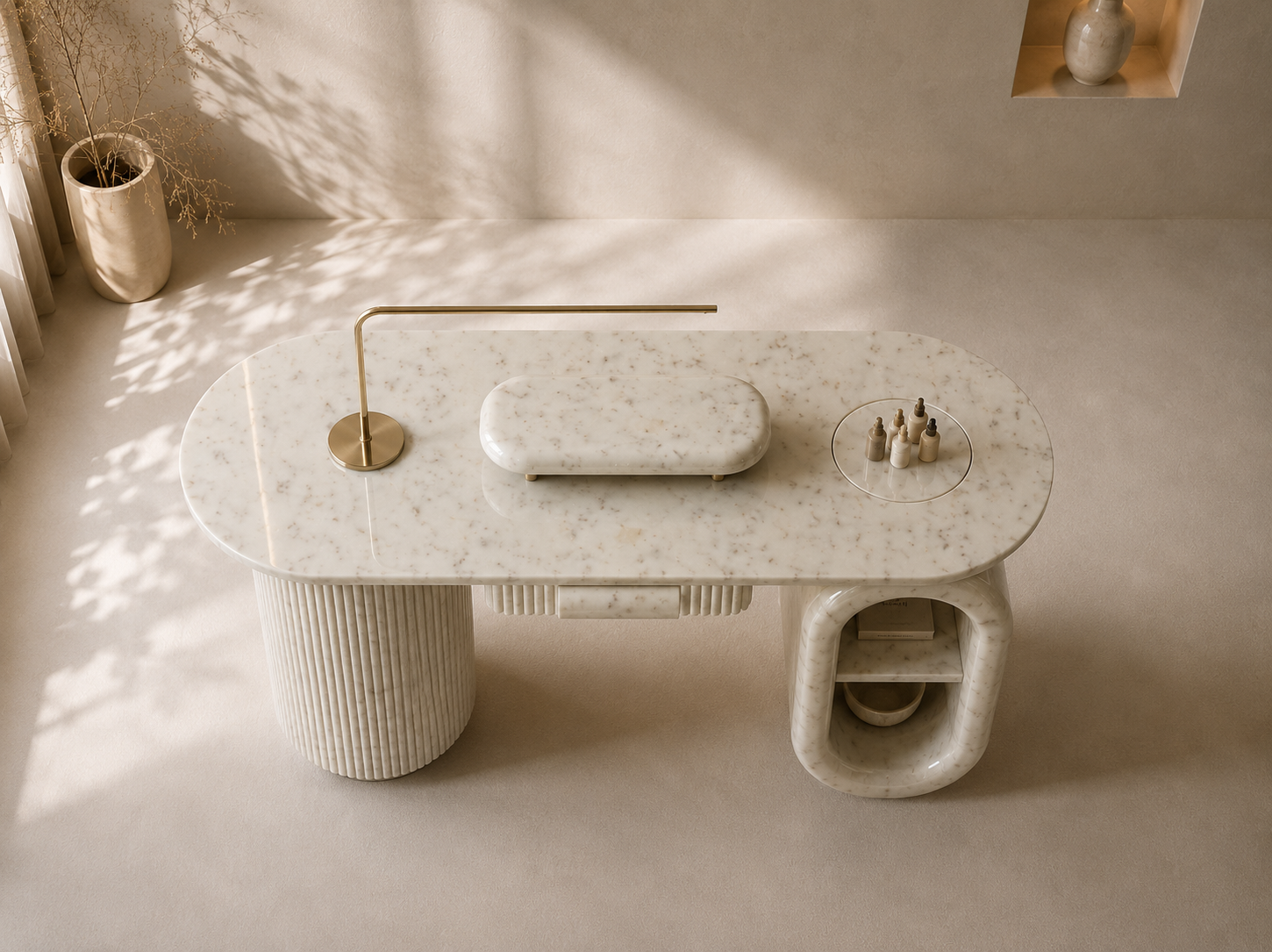 Aurelius Arch Desk - Oro Bansarino