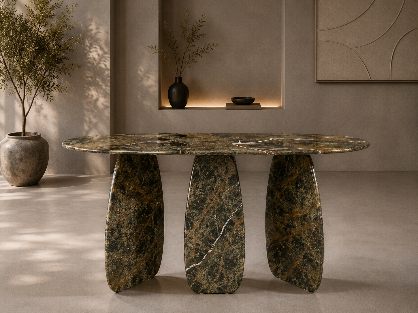 Monolith Trio Console - Bidasaro green