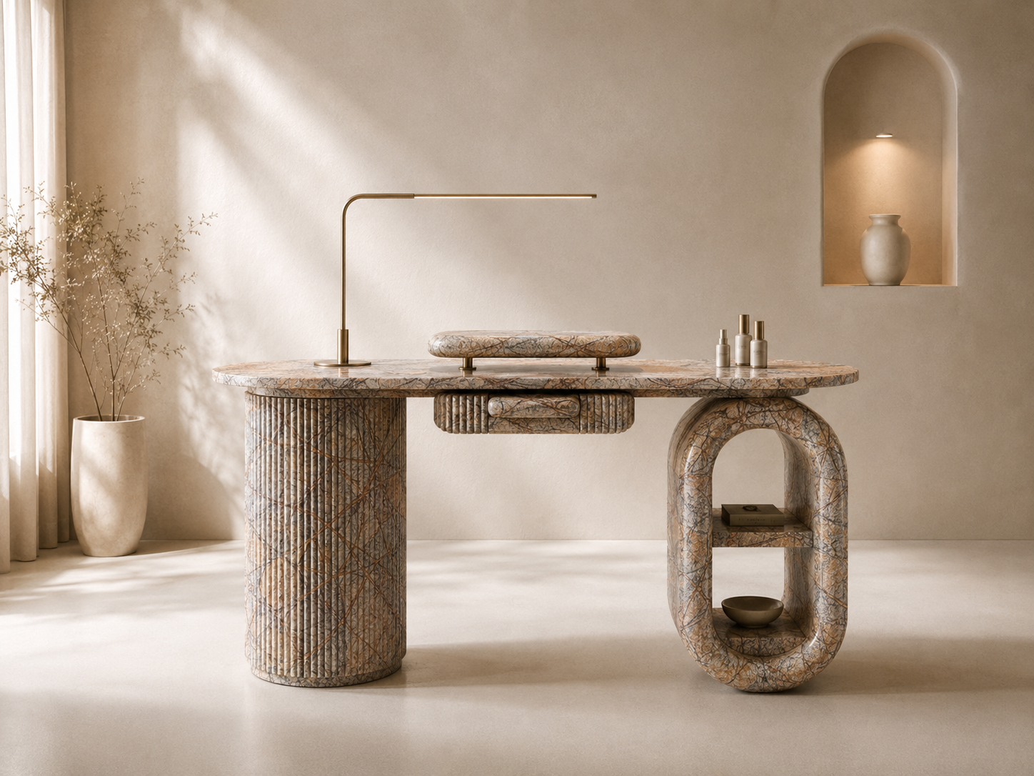 Aurelius Arch Desk - View 1