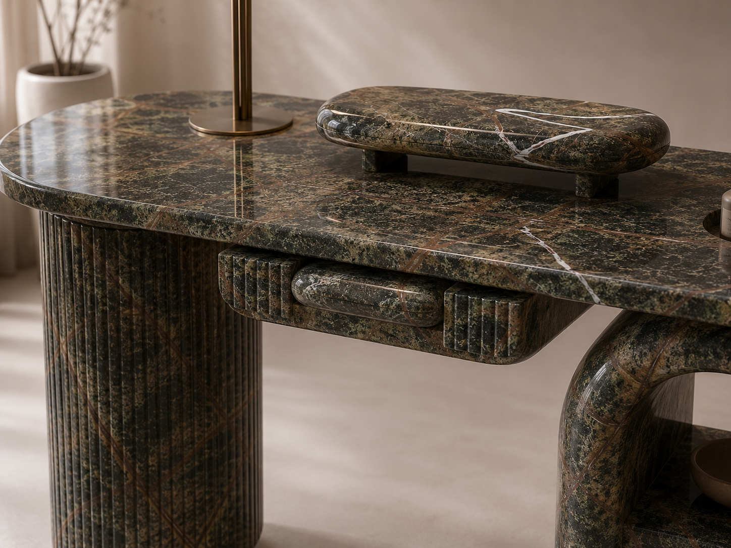 Aurelius Arch Desk - View 3