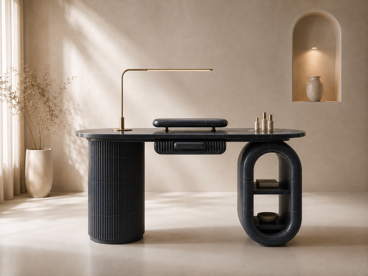 Aurelius Arch Desk - Marquino Classico