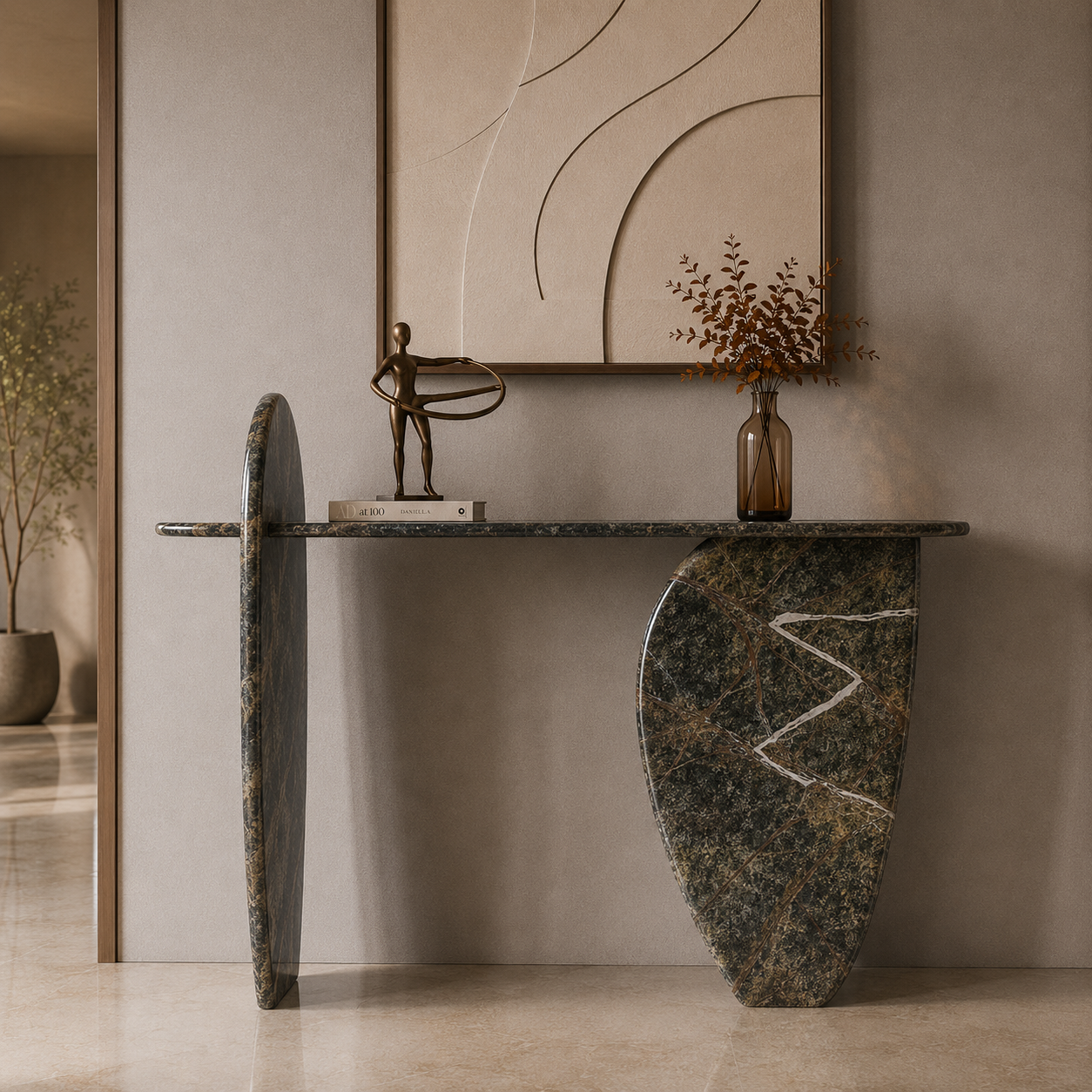 Obelisk Edge Console - Bidasaro green