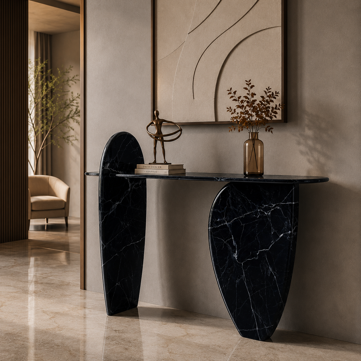 Obelisk Edge Console - Nero Imperia