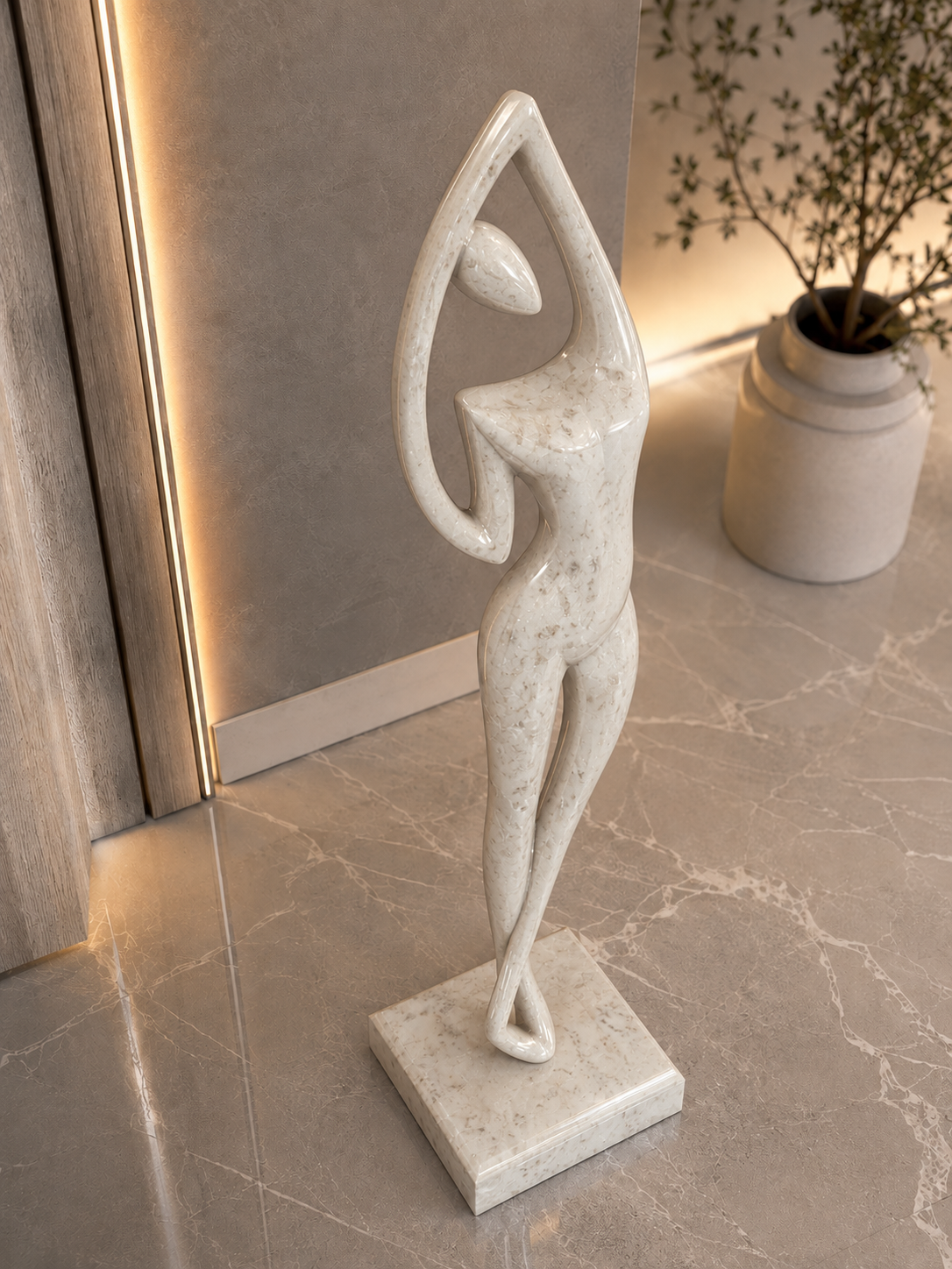 Celestial Form Sculpture - Oro Bansarino