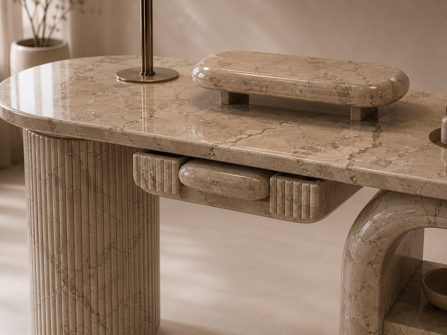 Aurelius Arch Desk - View 3