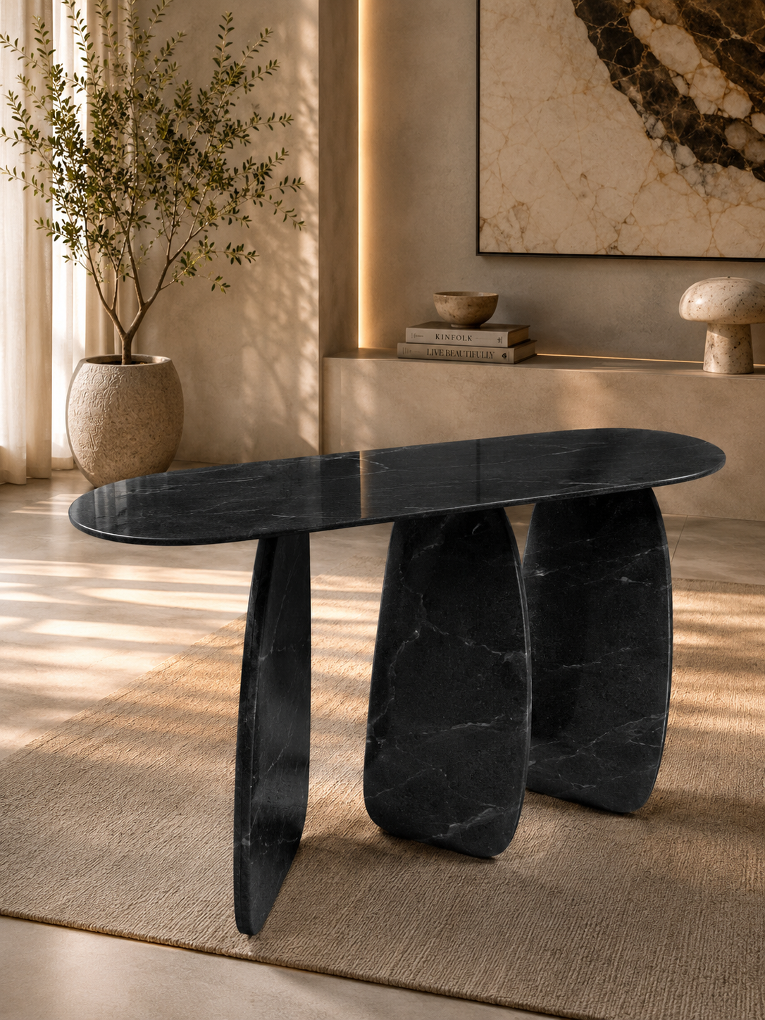 Monolith Trio Console - Black valeriano