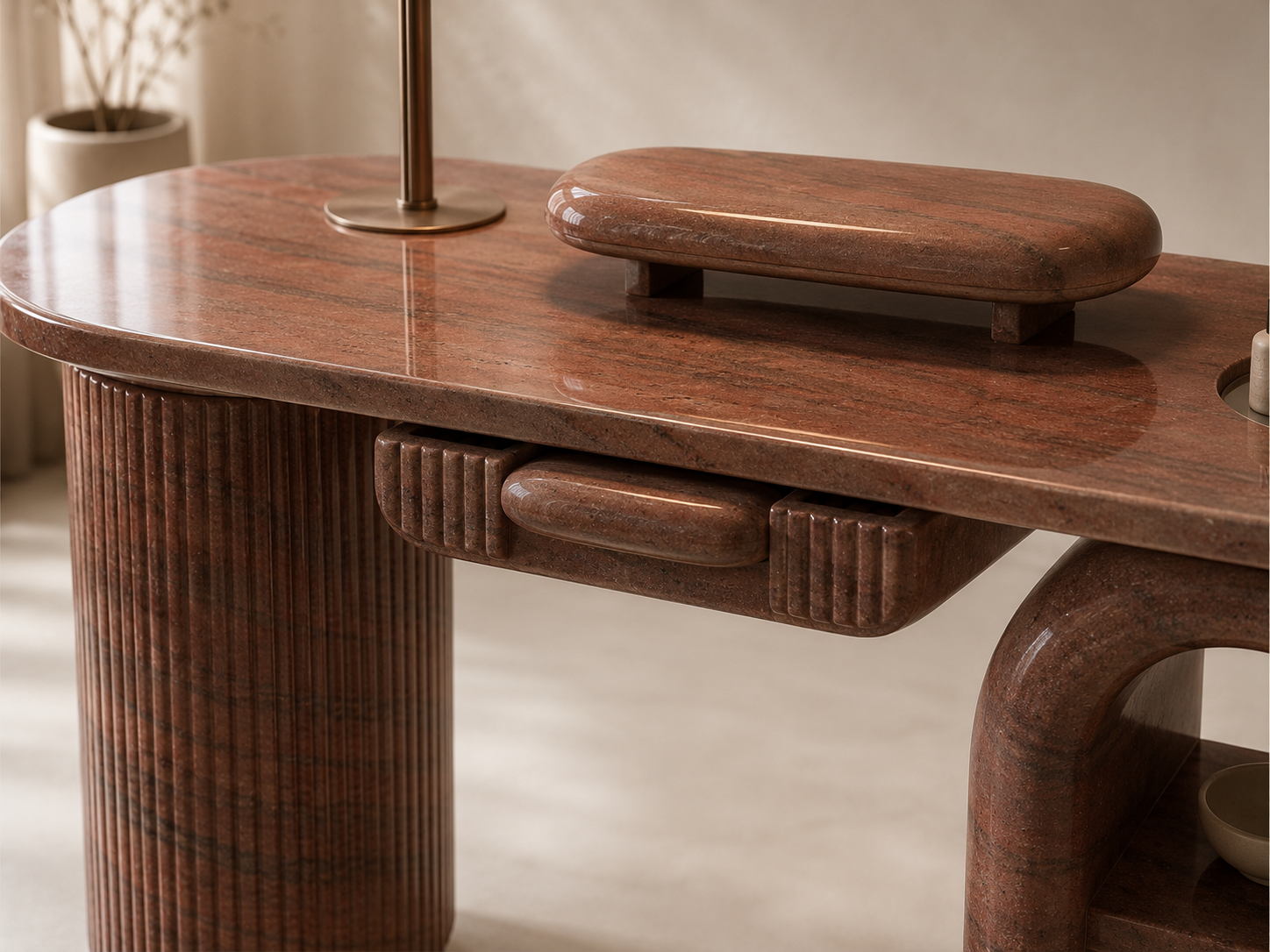 Aurelius Arch Desk - View 3