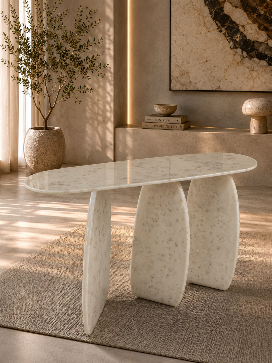 Monolith Trio Console - Oro Bansarino