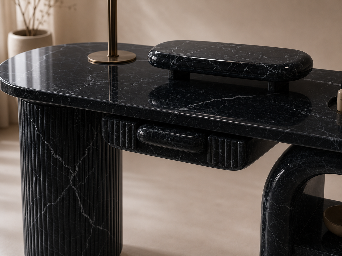 Aurelius Arch Desk - View 3