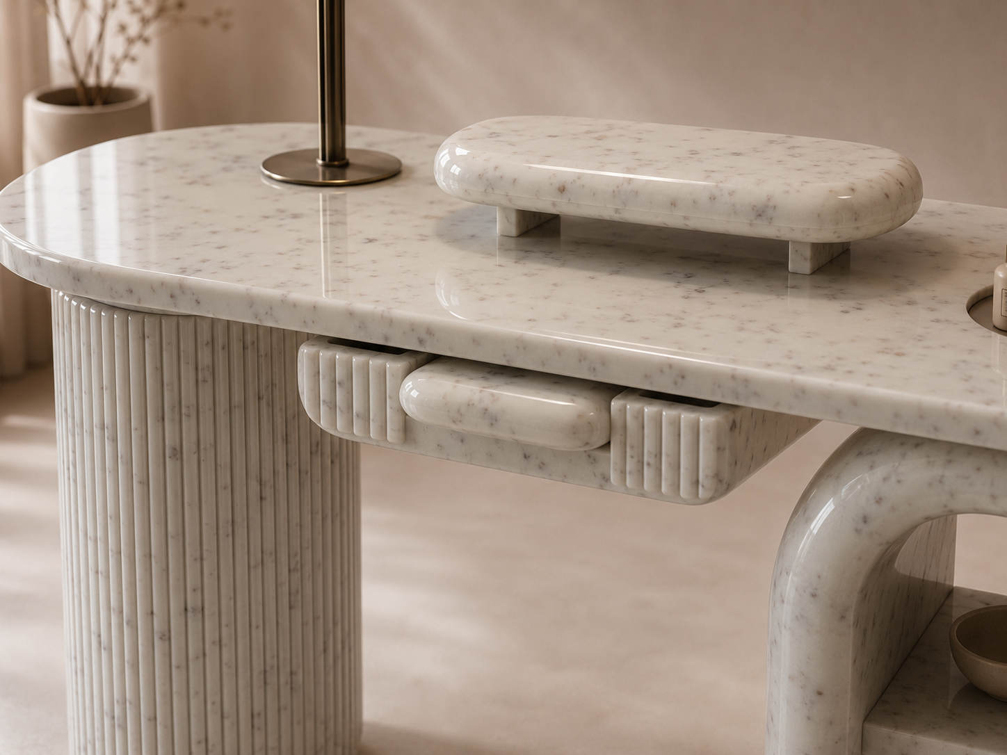 Aurelius Arch Desk - View 3