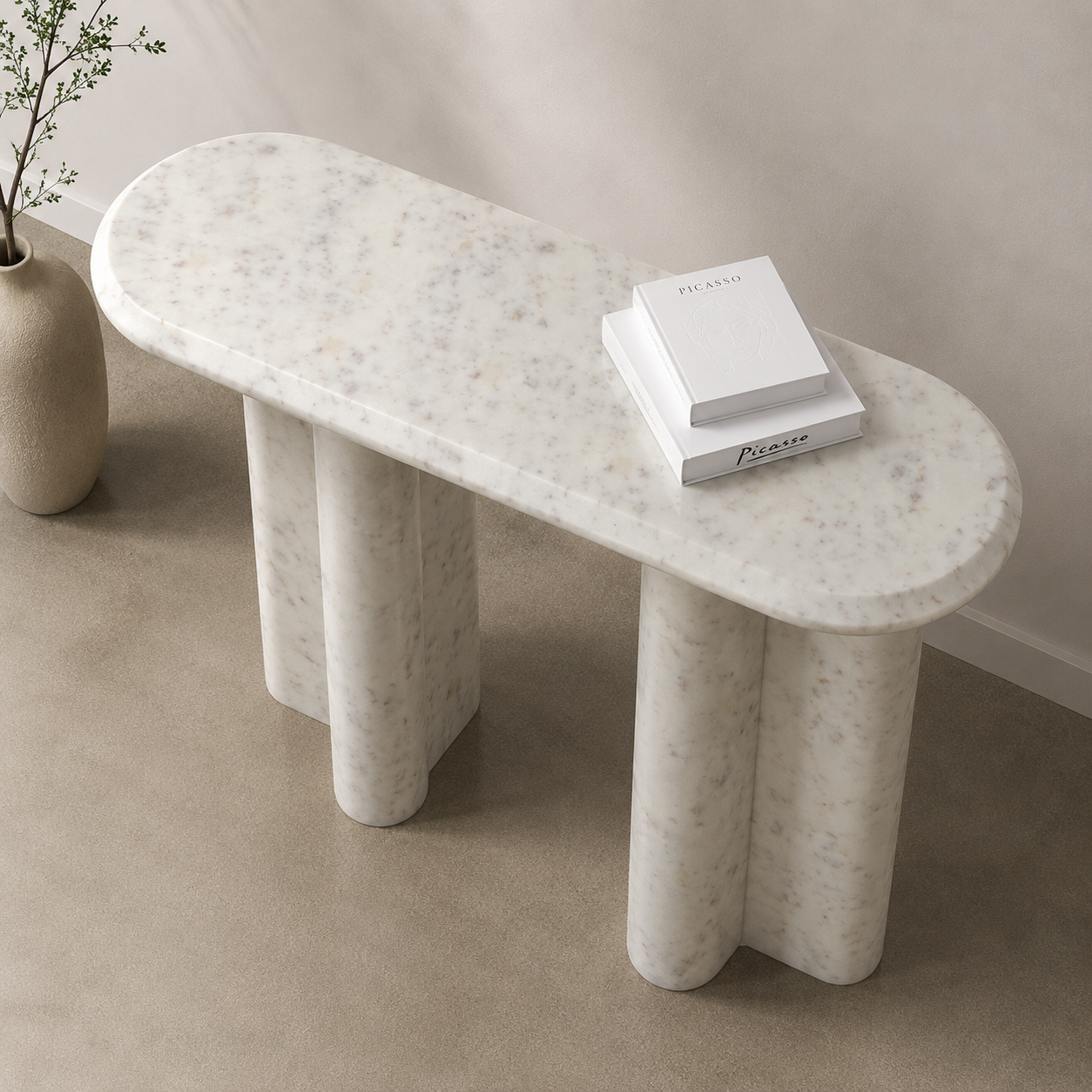 Canyon Duo Console Table - Oro Bansarino